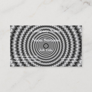 Classic Business Card   Explosion in Silver