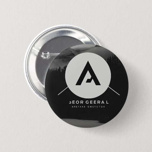 Classic Button Design (Front & Back)