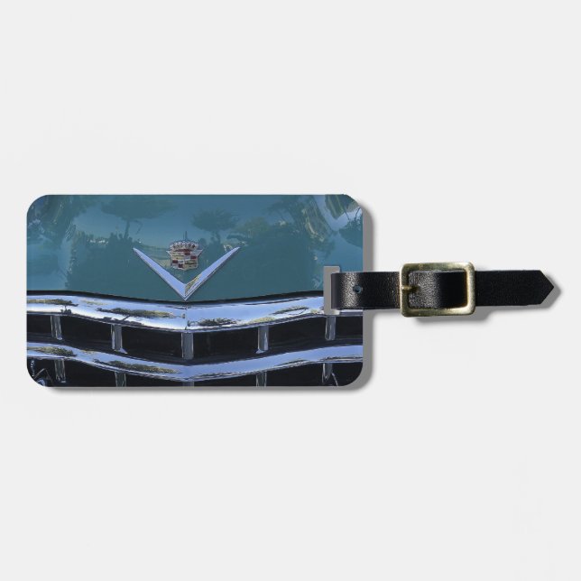 Classic Cadi Luggage Tag (Front Horizontal)