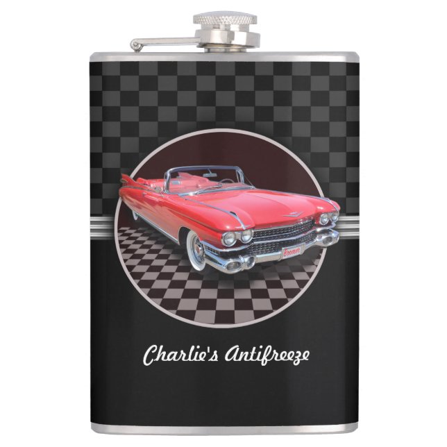 Classic Cadillac Antifreeze Flask (Front)