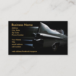 Classic Cadillac Business Card