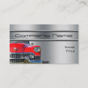 Classic Cadillac Car Business Cards