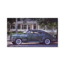 Classic Cadillac Nostalgic Americana Business Card