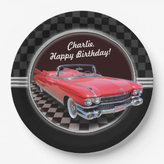 Classic Cadillac Party Plate