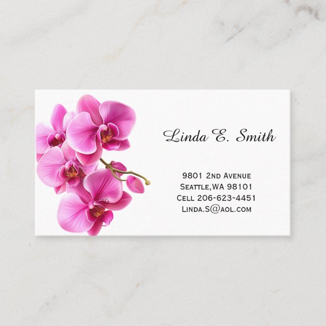 Classic Calling Card (Front)
