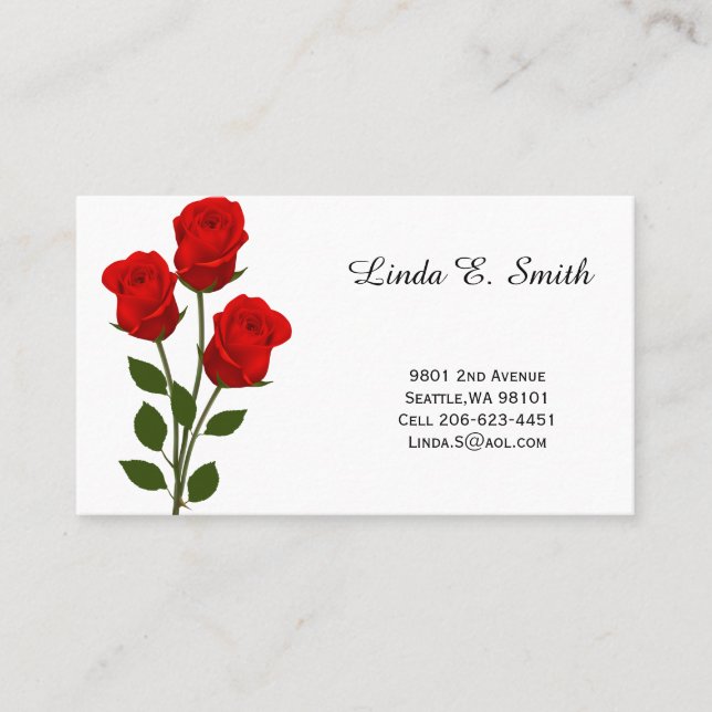 Classic Calling Card (Front)