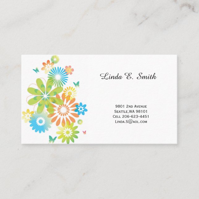 Classic Calling Card (Front)