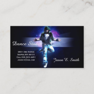 Classic Calling Card-Dance Studio Sample