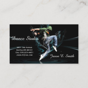 Classic Calling Card-Dance Studio Sample