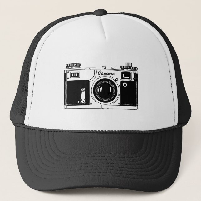 Classic Camera Trucker Hat (Front)