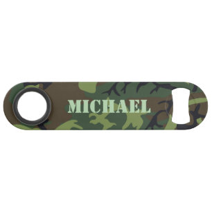 Classic Camouflage Green Pattern Personalised