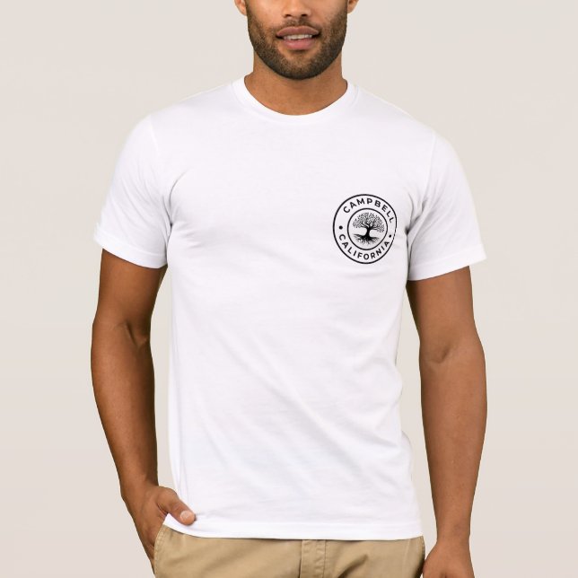 classic campbell tree tee shirt (Front)