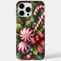 Classic Candy cane/peppermint Christmas greenery