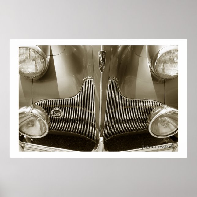 Classic Car 129 Poster Print (Front)