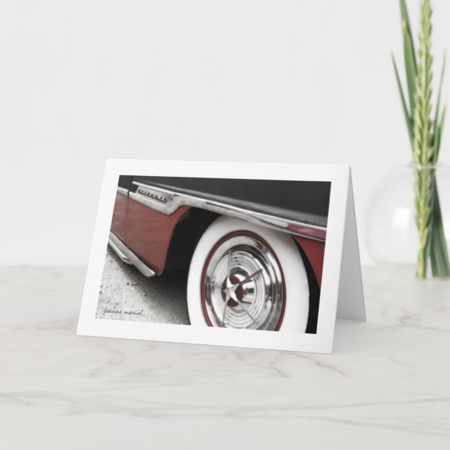 Classic Car 15 Greeting Card (Front)