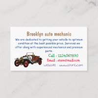 Classic car 1920 cartoon illustration