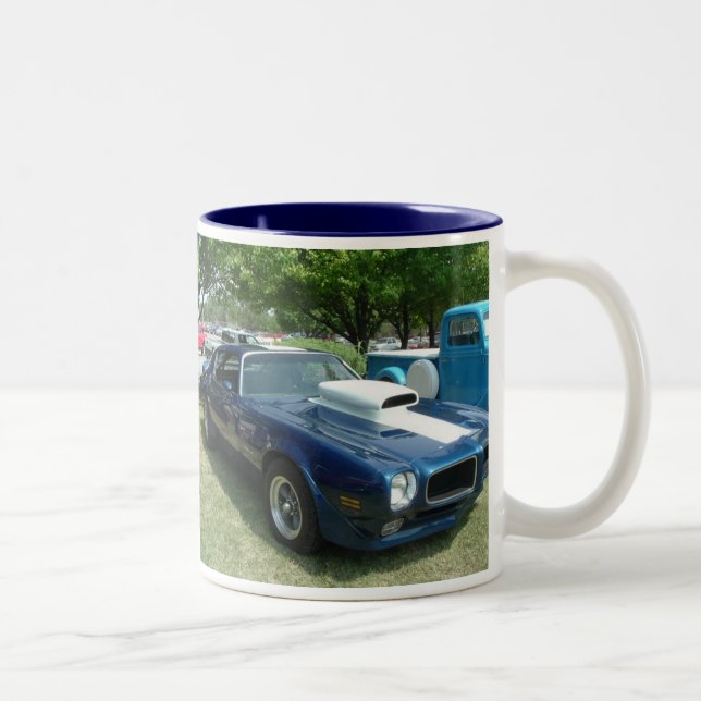Classic Car 4 Two-Tone Coffee Mug (Right)
