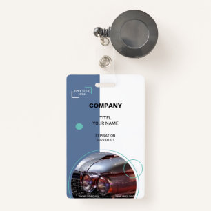 Classic Car Badge ID Badge