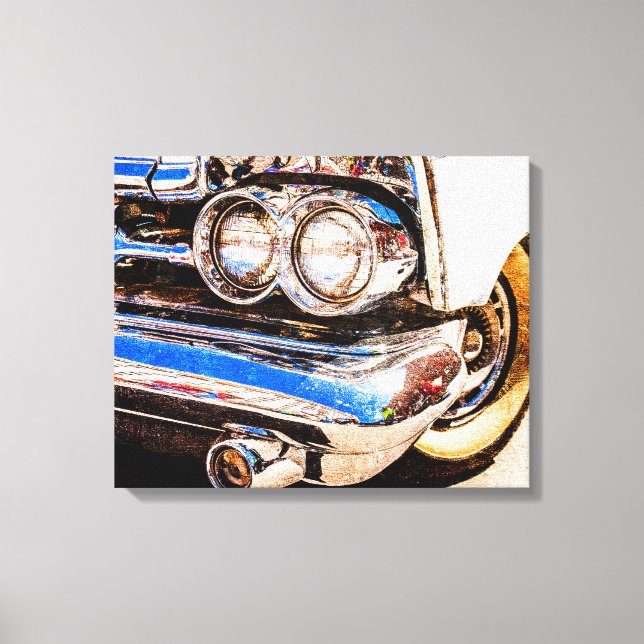 Classic Car Beauty Canvas Print (Front)