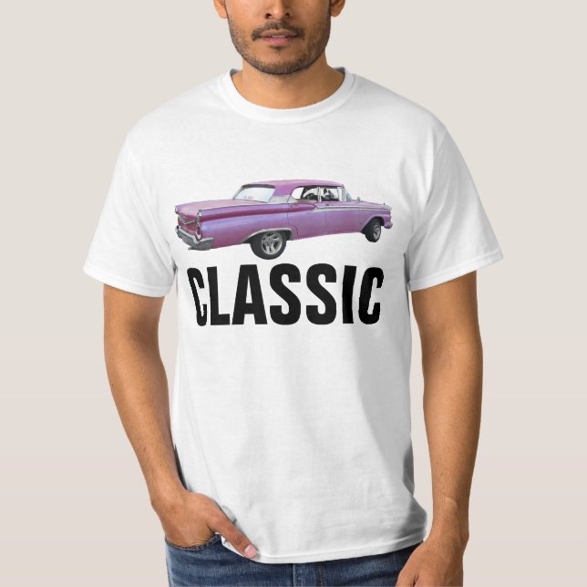 CLASSIC CAR birthday T-Shirts (Front)