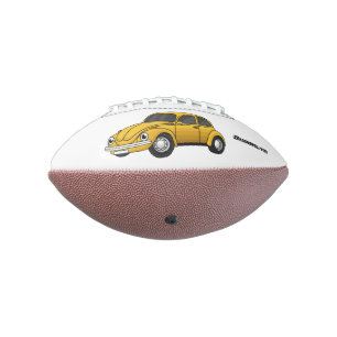 Classic car cartoon american football