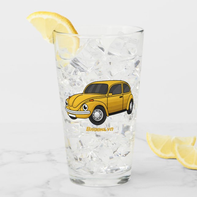 Classic car cartoon glass (Front Ice)