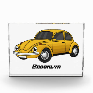 Classic car cartoon photo block