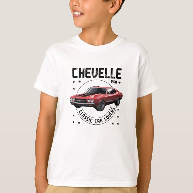 Classic Car Chevelle 1970 T-Shirt (Front)