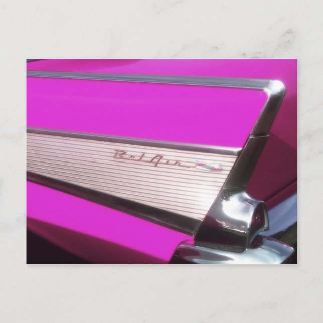 Classic car: Chevrolet Bel Air Postcard (Front)