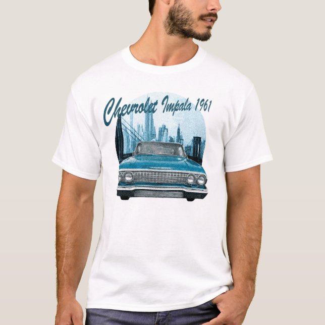 Classic Car Chevrolet Impala 1961 T-Shirt (Front)