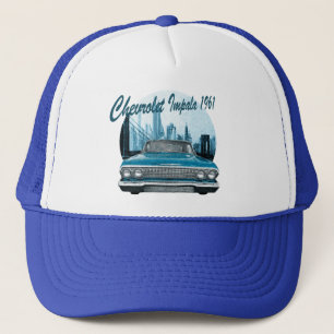 Classic Car Chevrolet Impala 1961 Trucker Hat