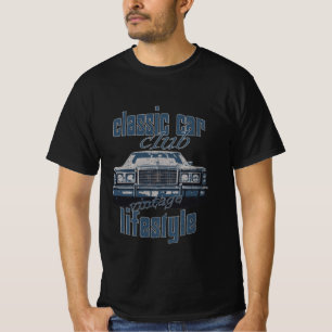 classic car club vintage old car lover gift T-Shir T-Shirt