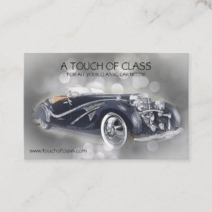 Classic Car - Double-sided Business Card