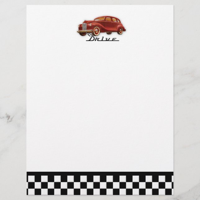 Classic Car Driver (Front)