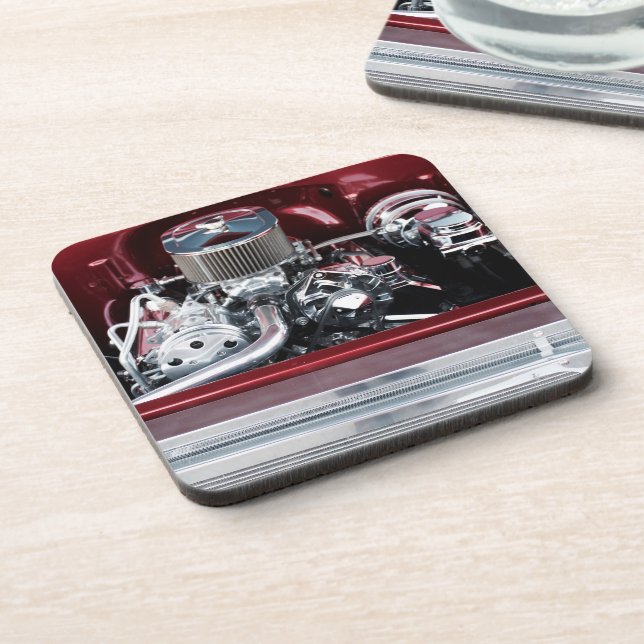Classic Car Engine Coaster (Left Side)