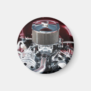Classic Car Engine Magnet