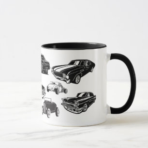 Classic Car Enthusiast Coffee Cup