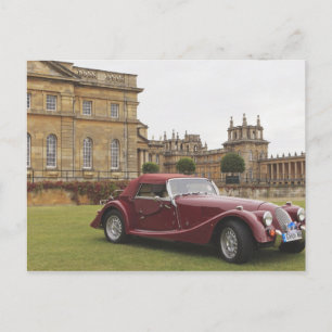 Classic car exhibition, Blenheim Palace Postcard