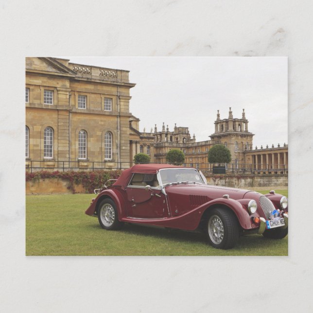 Classic car exhibition, Blenheim Palace Postcard (Front)