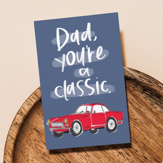 Classic Car Father's Day Card (Creator Uploaded)