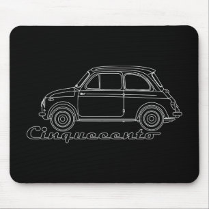 classic car Fiat Cinquecento The PUCH 500 Mouse Mat