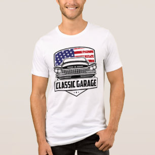 Classic Car Garage T-Shirt Tri-Blend Shirt