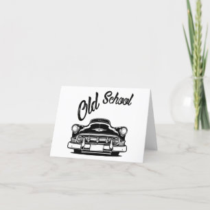 Classic Car   Holiday Card