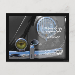 classic car ii rsvp card