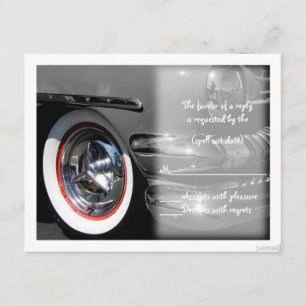 classic car iii rsvp card