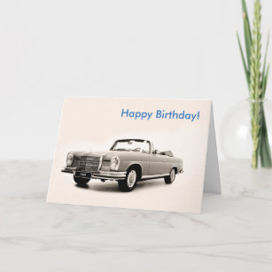 Mercedes Benz Cards Zazzle Uk