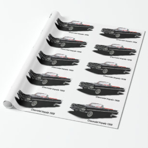 Classic Car image for Glossy Wrapping Paper