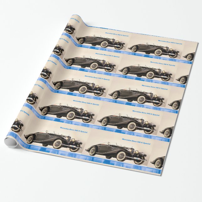 Classic Car image for Glossy-Wrapping-Paper Wrapping Paper (Unrolled)