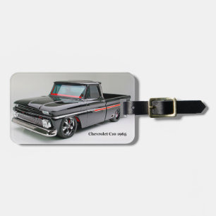 Classic car image for Luggage-Tag-leather-strap Luggage Tag