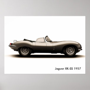 Classic car image for poster